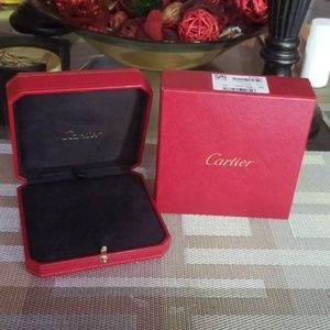 Cartier necklace jewelry box